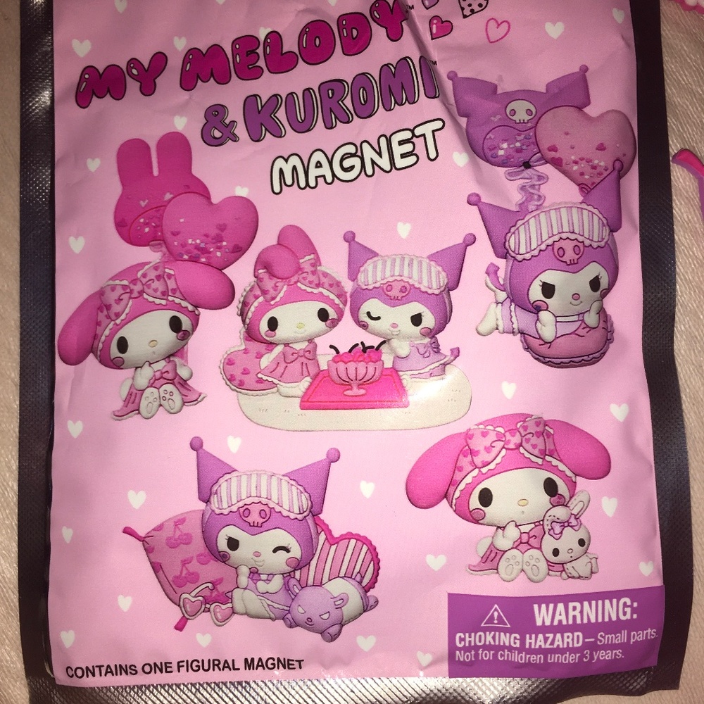 My Melody and Kuromi Magnets
